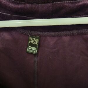 Warm soft leggings.